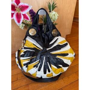 GUCCI HYSTERIA MULTICOLOR LEATHER LARGE HOBO BAG (pu100
